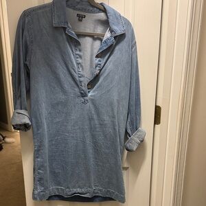 J. Crew Light Blue Denim dress
